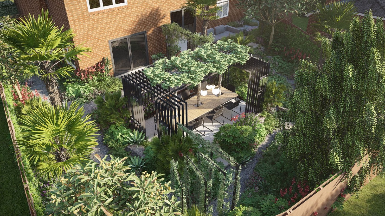 Landscape design visualization 1