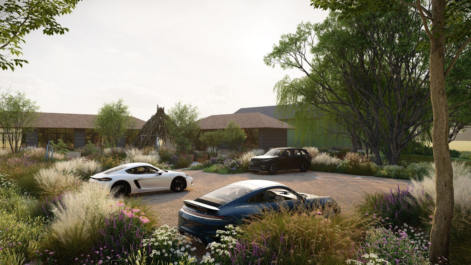 Landscape design visualization 3