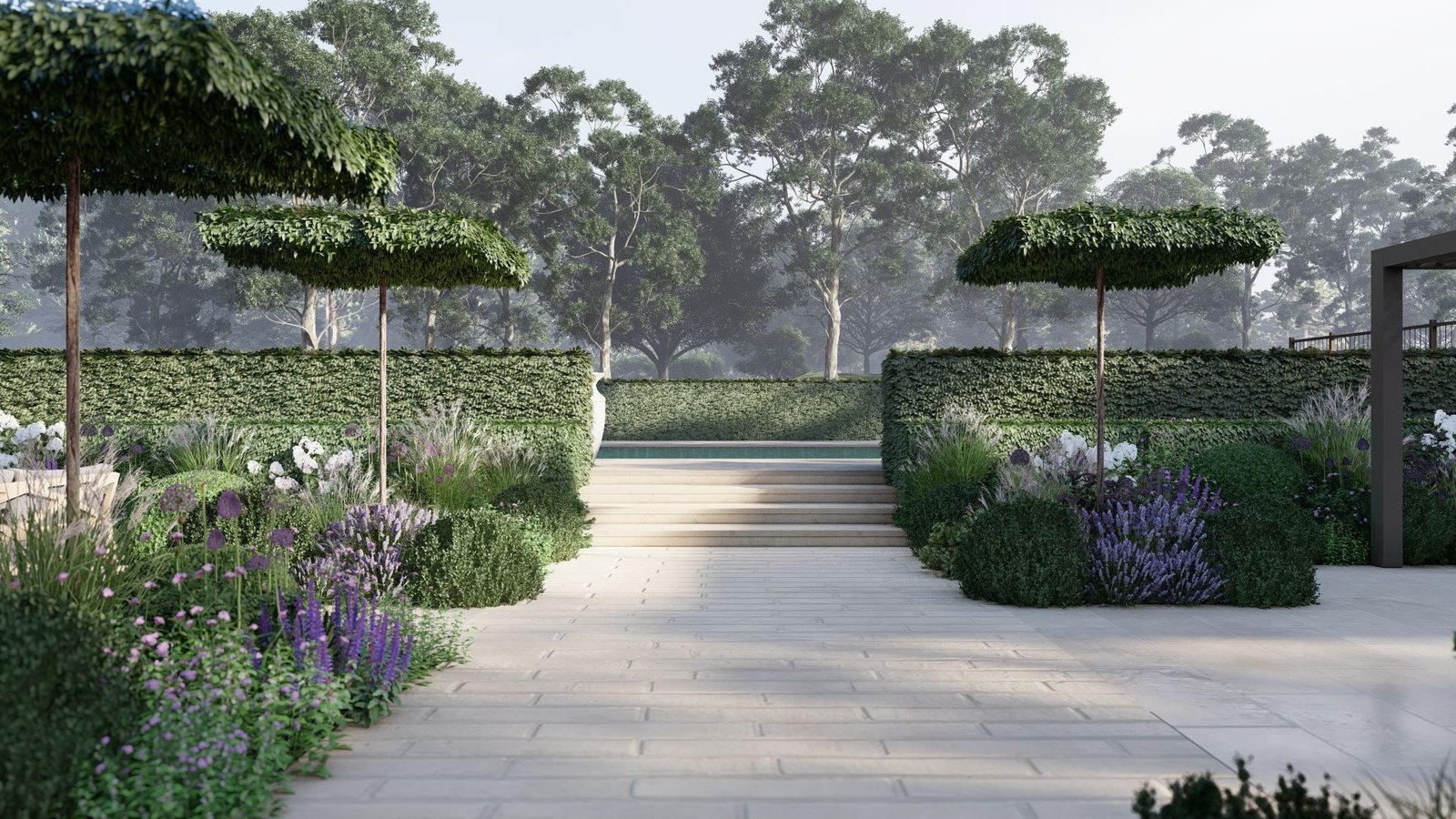 Landscape design visualization 1