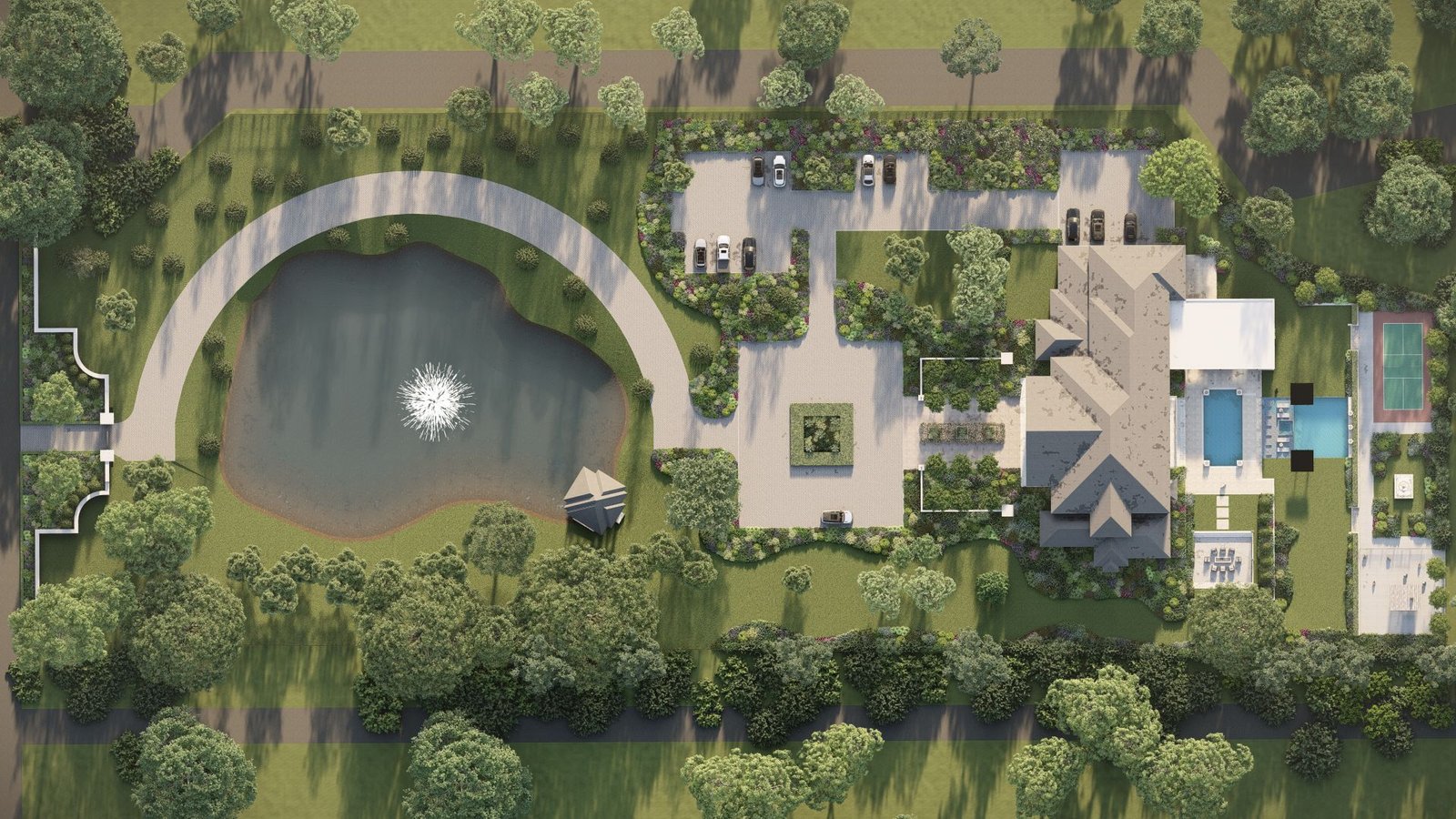 Landscape design visualization 2