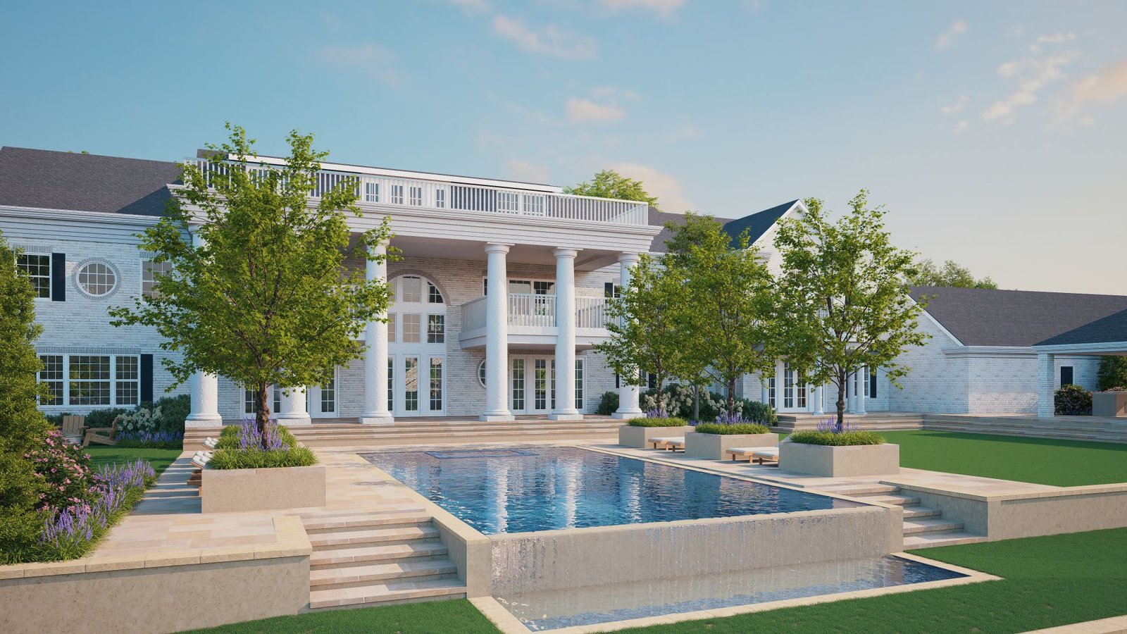 Landscape design visualization 3