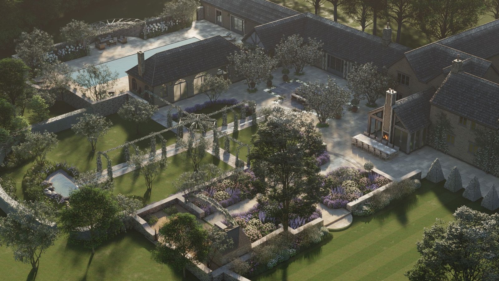 Landscape design visualization 1