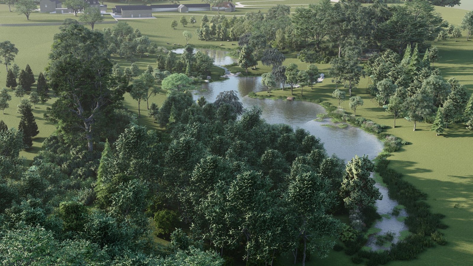 Landscape design visualization 2