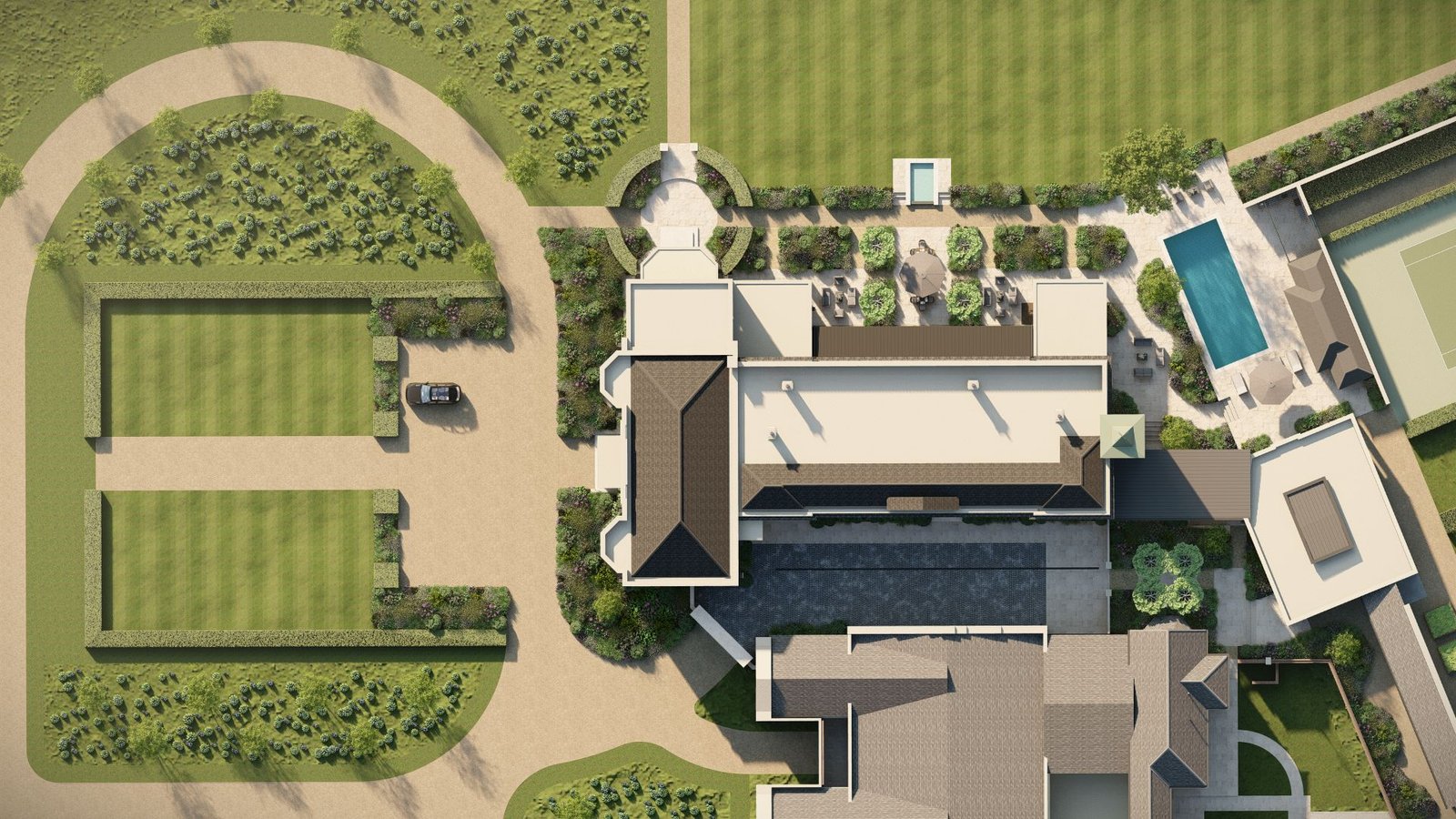 Landscape design visualization 3