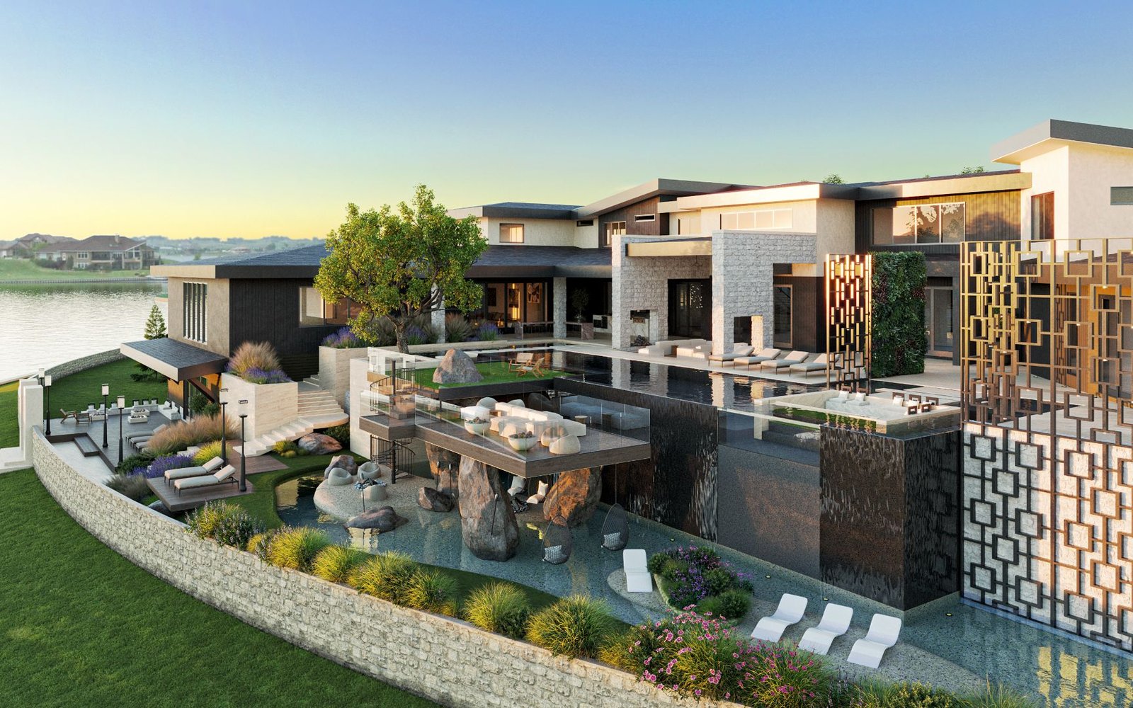 Landscape design visualization 158