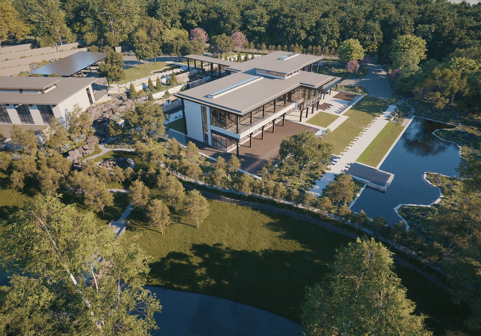 Landscape design visualization 105