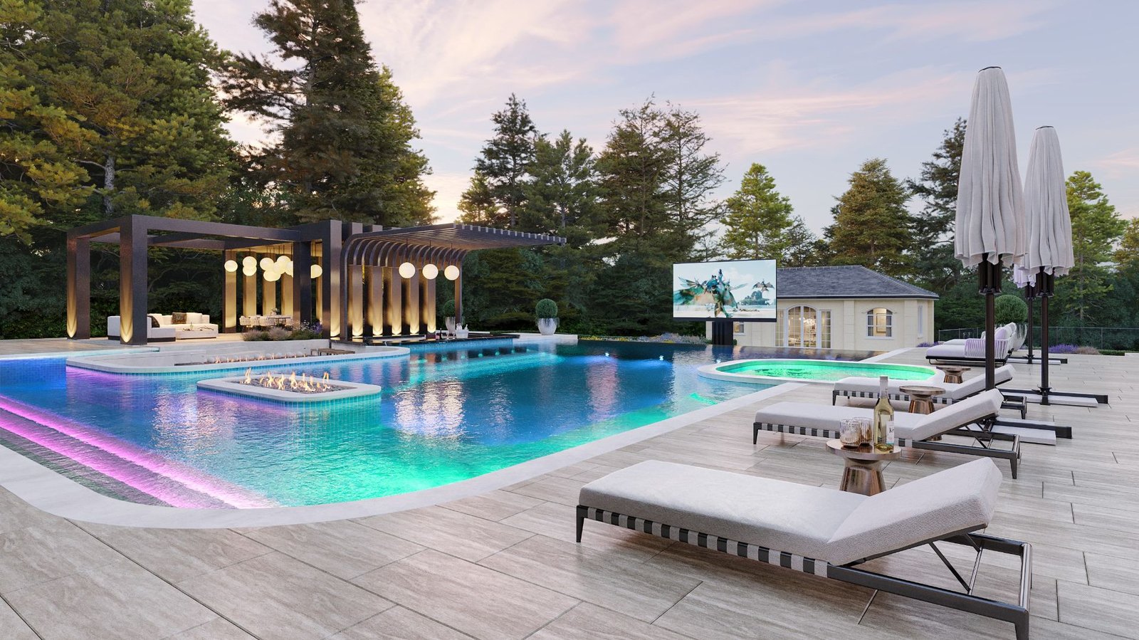 Landscape design visualization 122