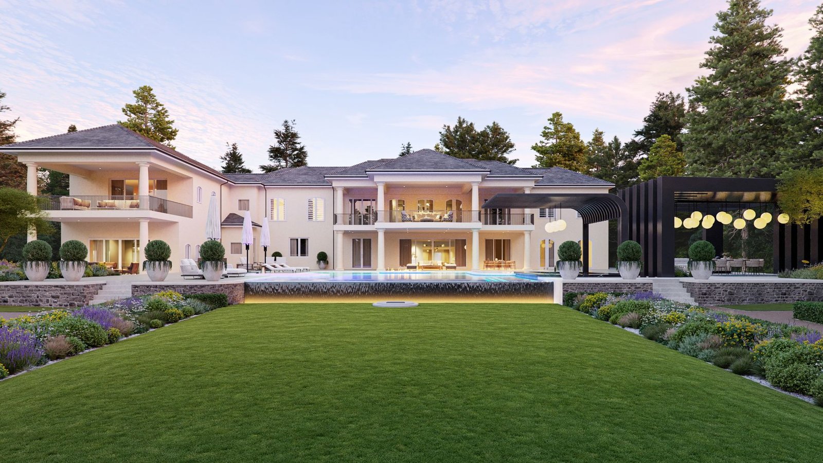 Landscape design visualization 123