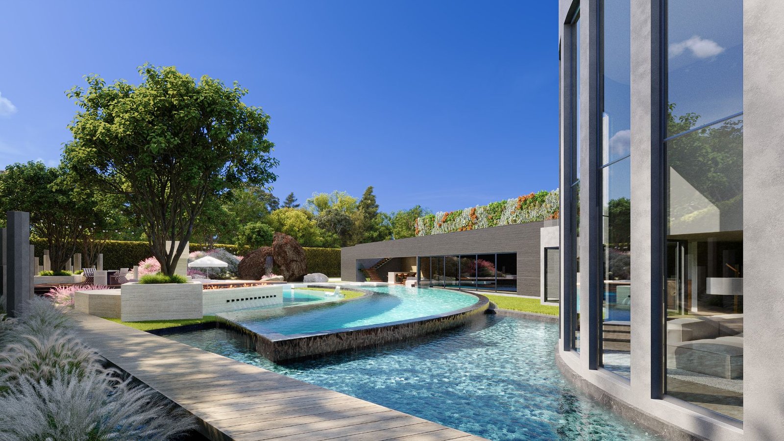 Landscape design visualization 127