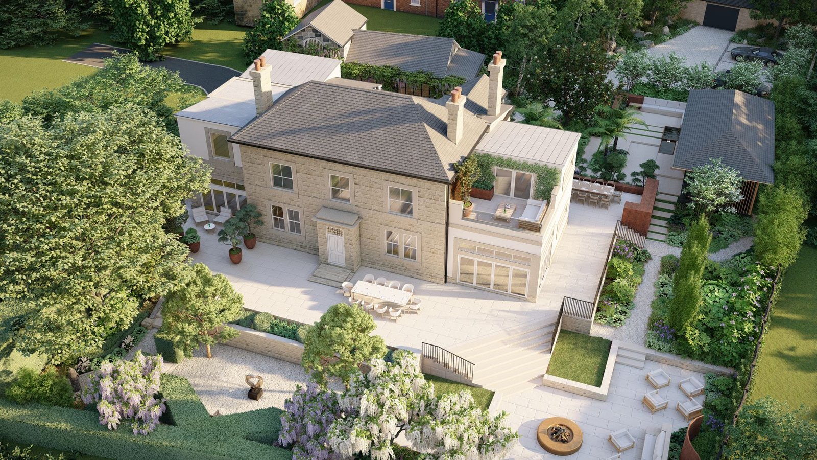 Landscape design visualization 136