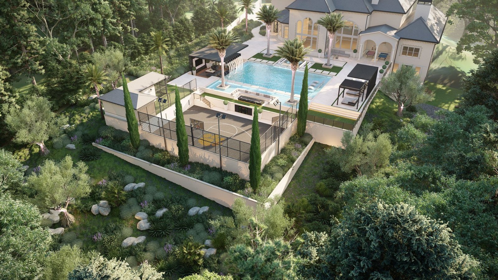 Landscape design visualization 142