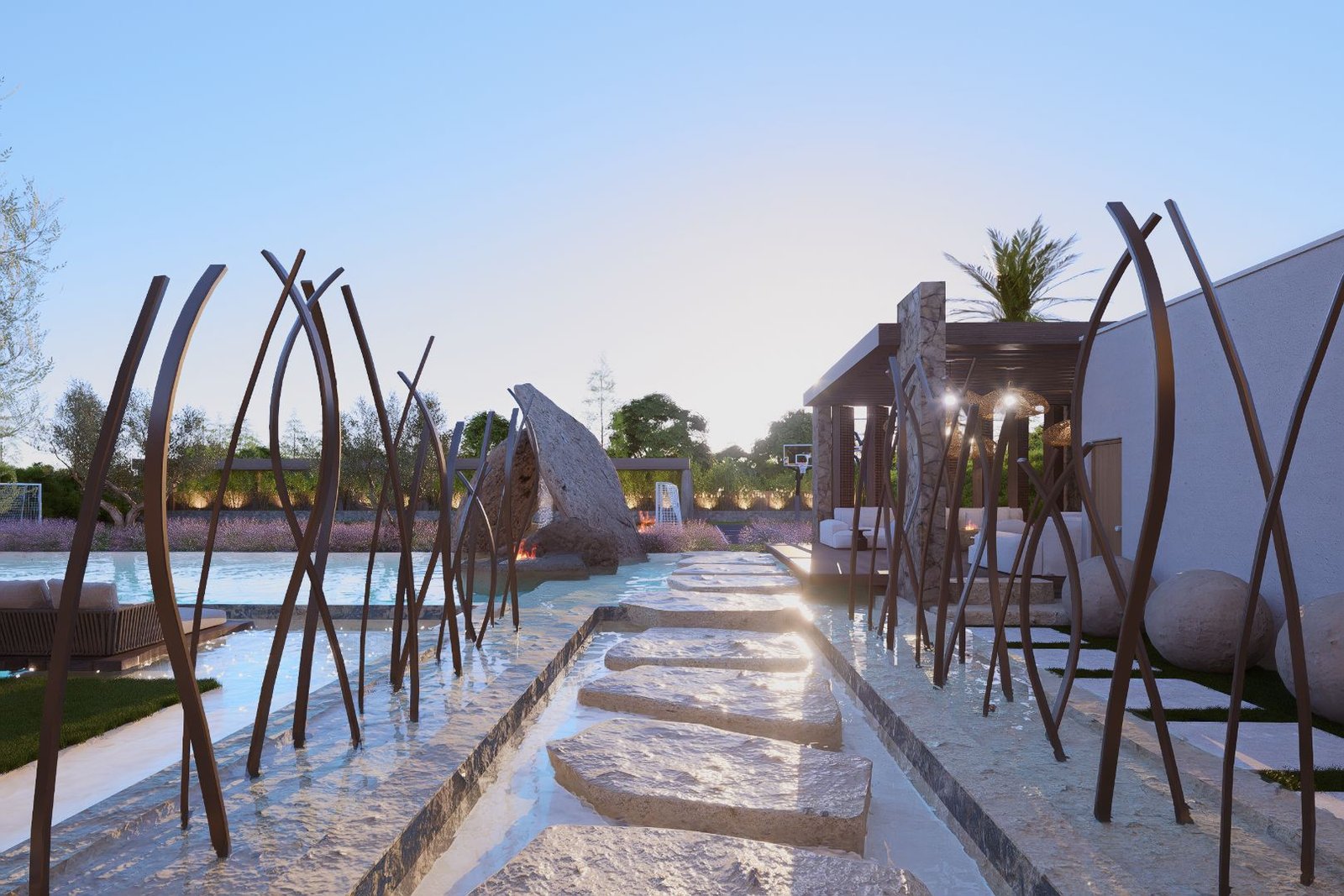 Landscape design visualization 151