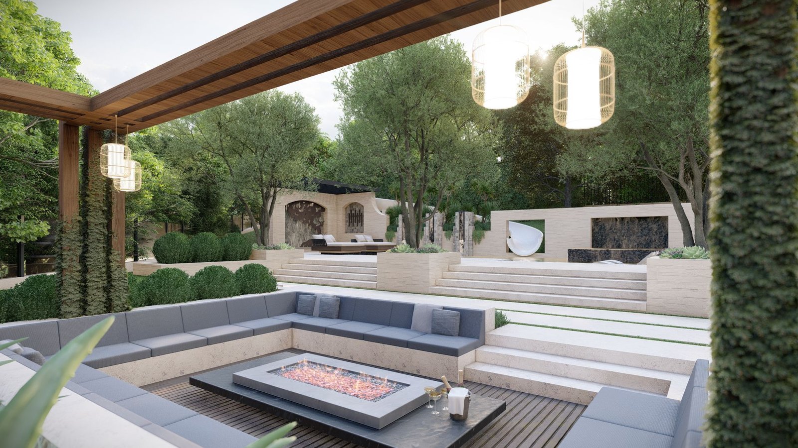 Landscape design visualization 154