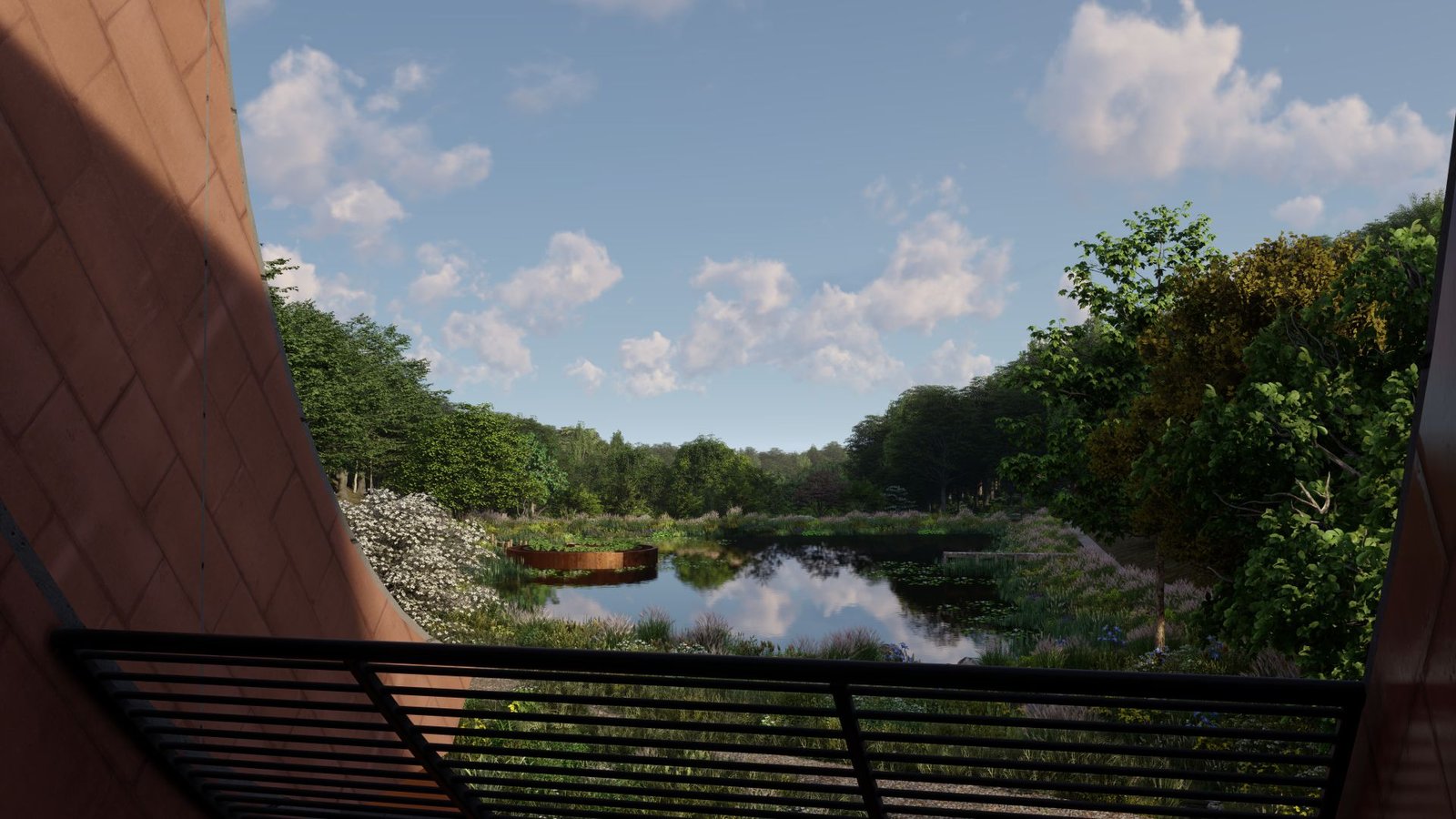 Landscape design visualization 1