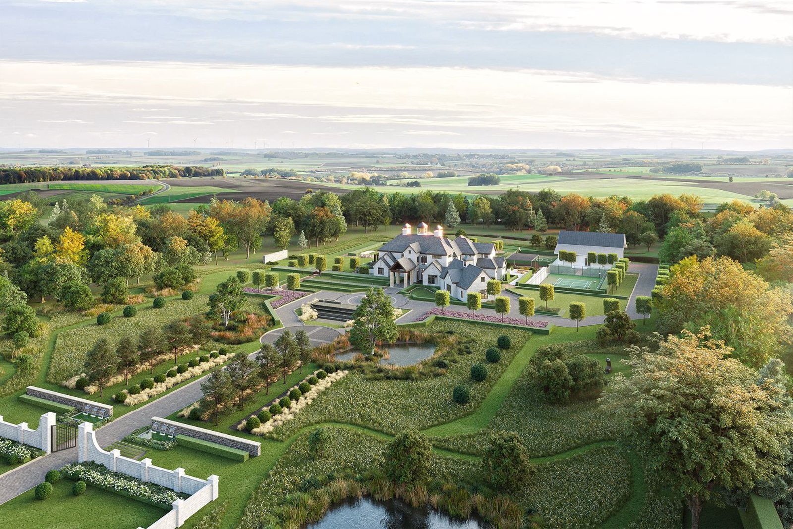 Landscape design visualization 39