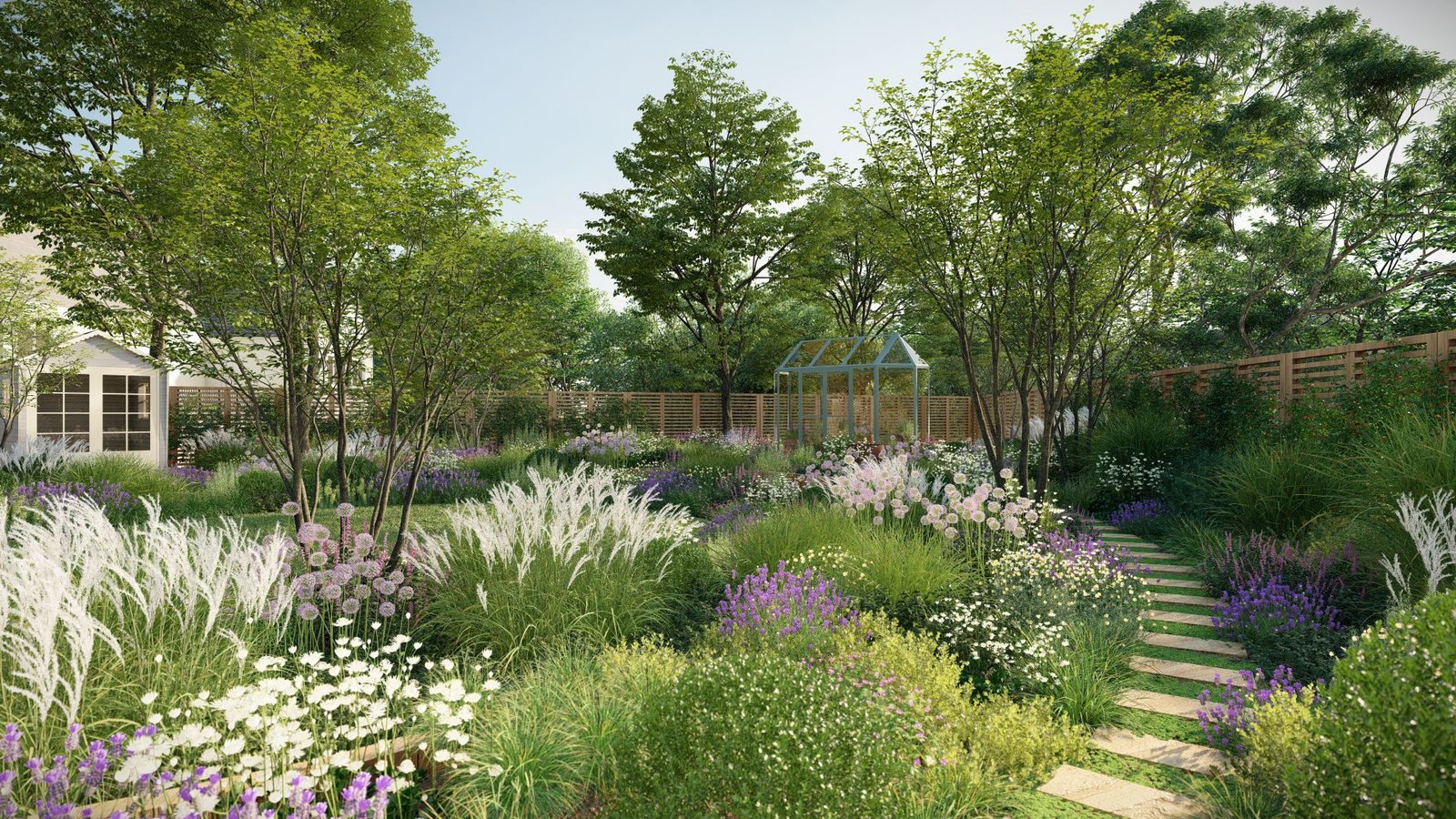 Landscape design visualization 109