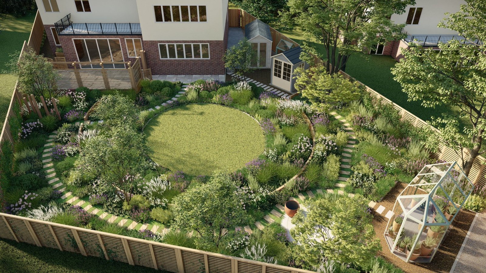 Landscape design visualization 15