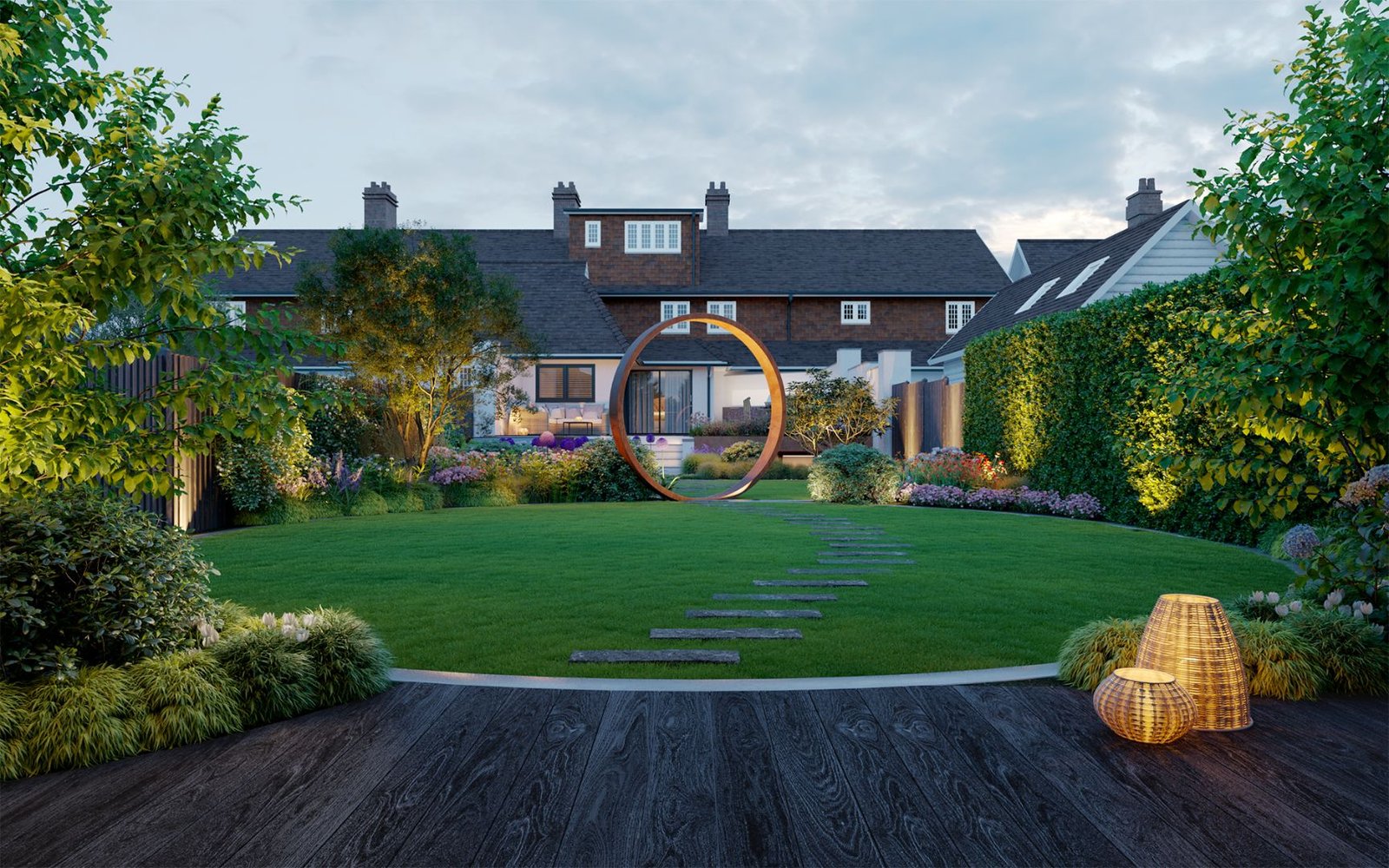 Landscape design visualization 106