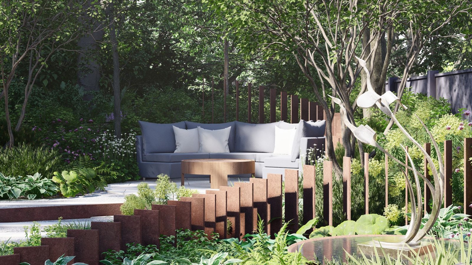 Landscape design visualization 107